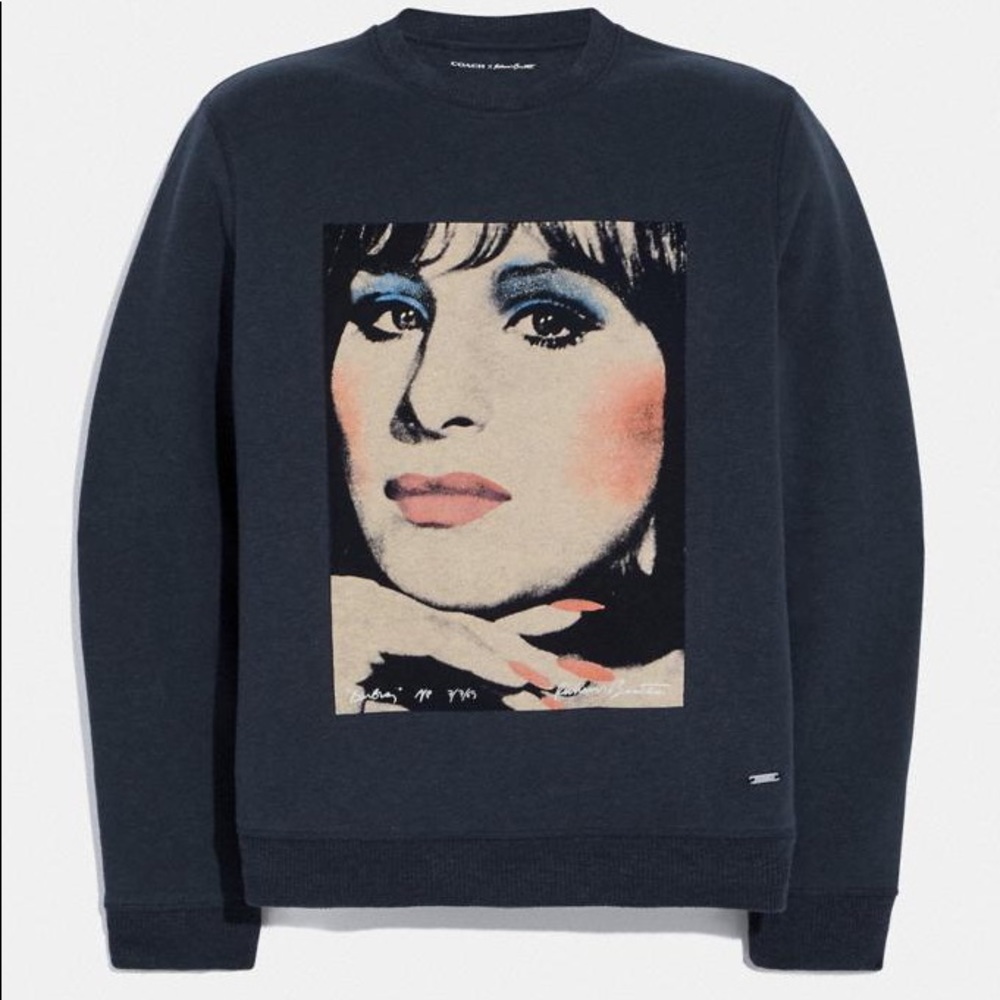 Coach Barbra Streisand Sweatshirt XS